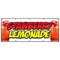 Signmission Strawberry Lemonade Banner Heavy Duty 13 Oz Vinyl with Grommets B-120 Strawberry Lemonade - alternate 1